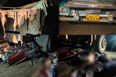 मौत से टक्कर : खड़ी ट्रक से जा भिड़े दो बाइक सवार भाई, एक ने मौके पर तोड़ा दम, एक की हालत गंभीर