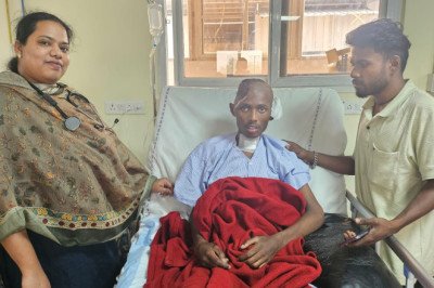 गंभीर सड़क हादसे में घायल युवक को मिला नया जीवन