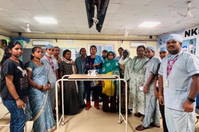 NKH की अनूठी पहल, महिलाओं ने निःशुल्क स्वास्थ्य शिविर का लाभ लिया